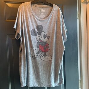 Disney Mickey Mouse Gray Tee